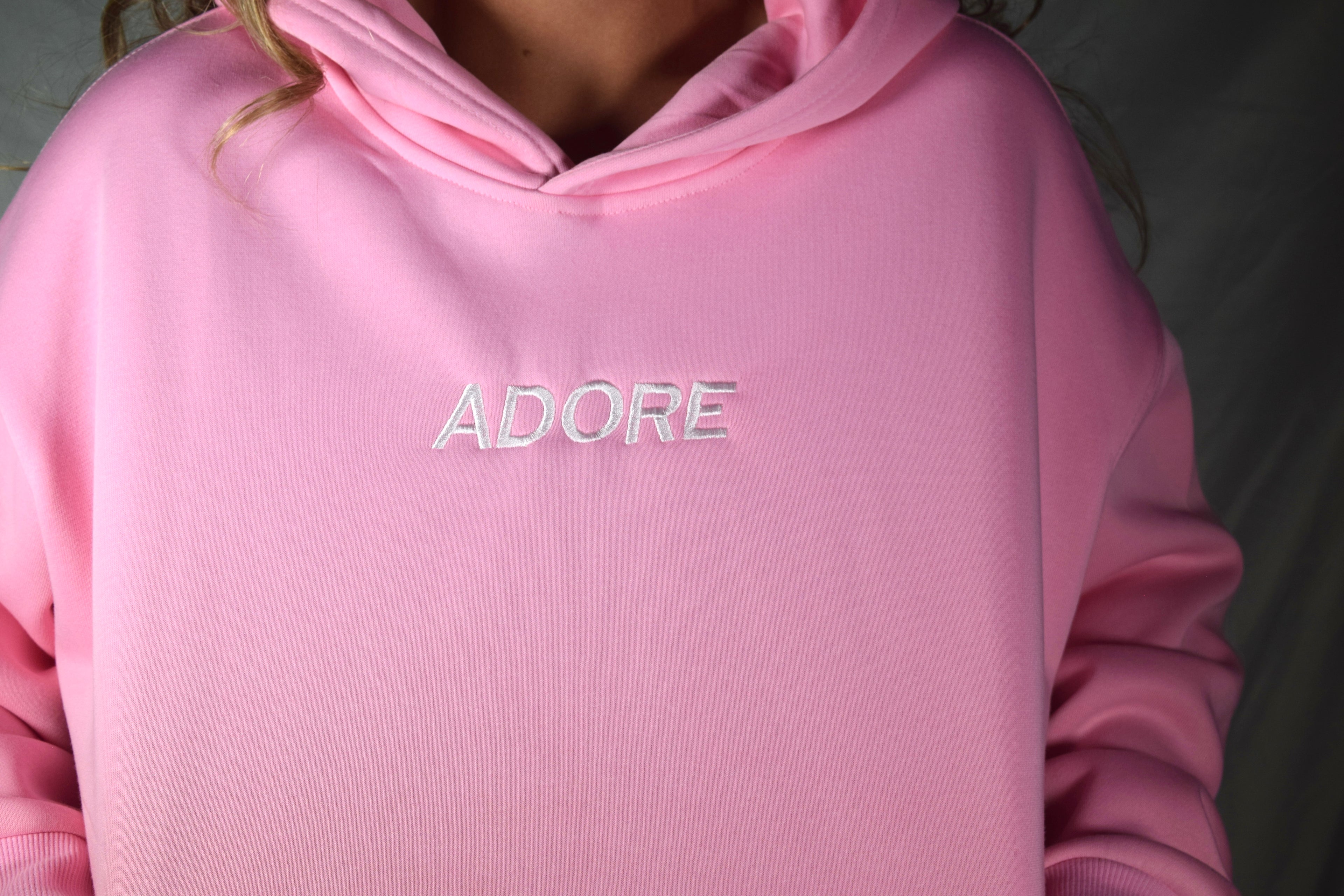 Adore Pink Hoodie