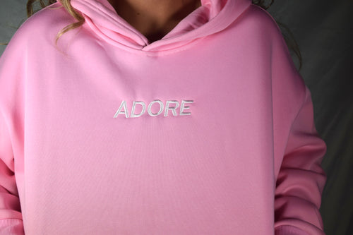 Adore Pink Hoodie
